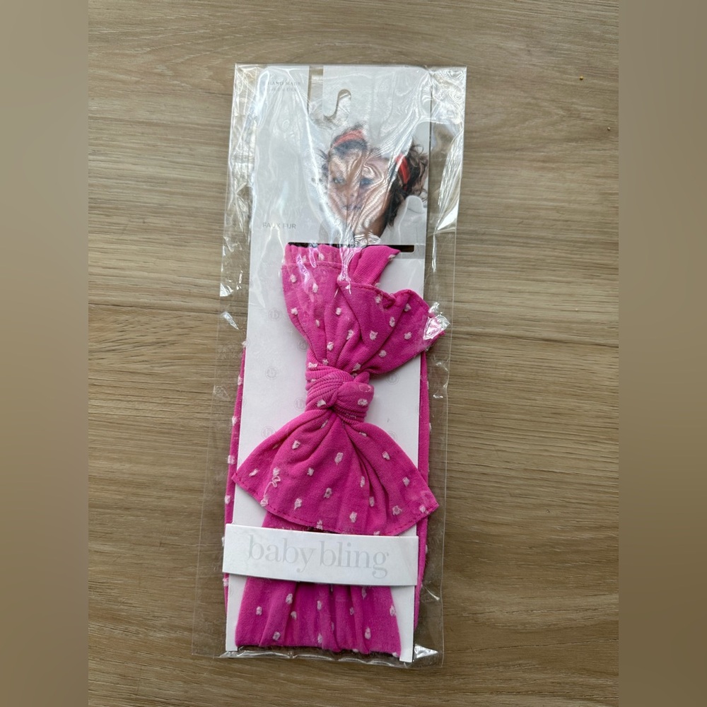 Brand new baby bling bow